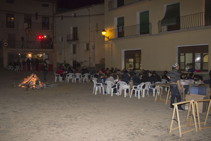 Los mas calurosos cenando en La Plaza