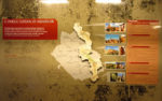 Panel de la exposición del Centro de Interpretación de Bezas
